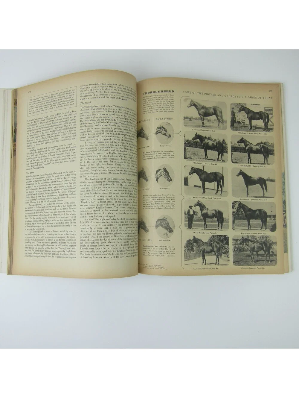 Vintage FORTUNE Magazine April 1947 Republicans, Britains Railways, Horse Racing